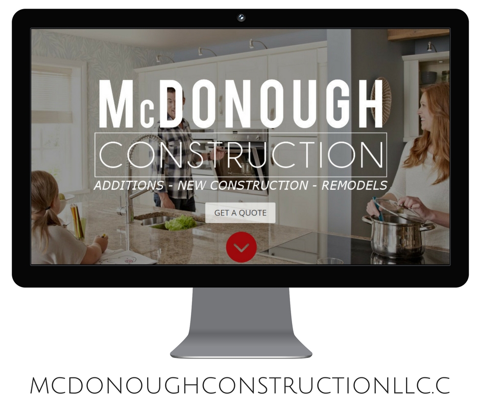 McDonough Construction | Construction Business Website | Spark Sites Member | Lakeland, FL