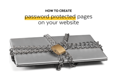 How to Create a Password Protected Page on Your Website