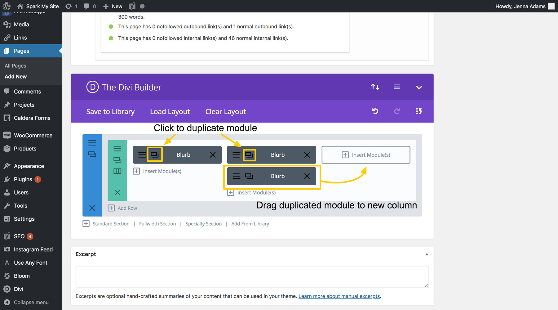 Divi Tutorials: How to Use the Blurb Module - Spark My Site