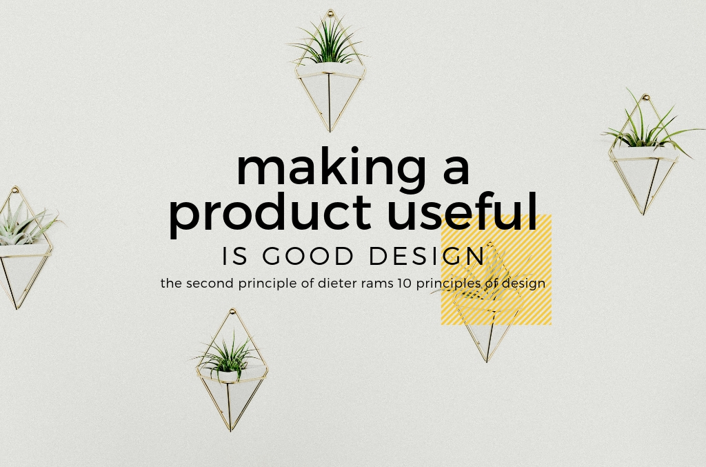 Making a Product Useful is Good Design - Dieter Rams - Spark Sites