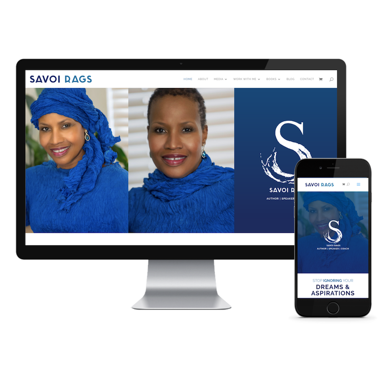 Savoi Rags | Speakers Websites | Spark Sites | Authors, Speakers & Coaches | Lakeland Florida