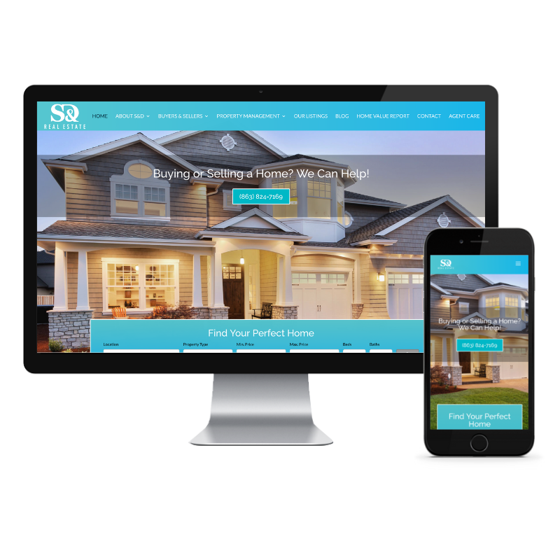 S&D Real Estate | Real Estate Websites | Spark Sites Lakeland, FL