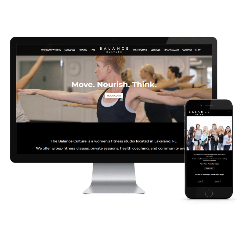 Fitness Websites Lakeland, FL | Spark Sites