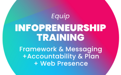 Infopreneuring Training, Accountability & Coaching Web Presence