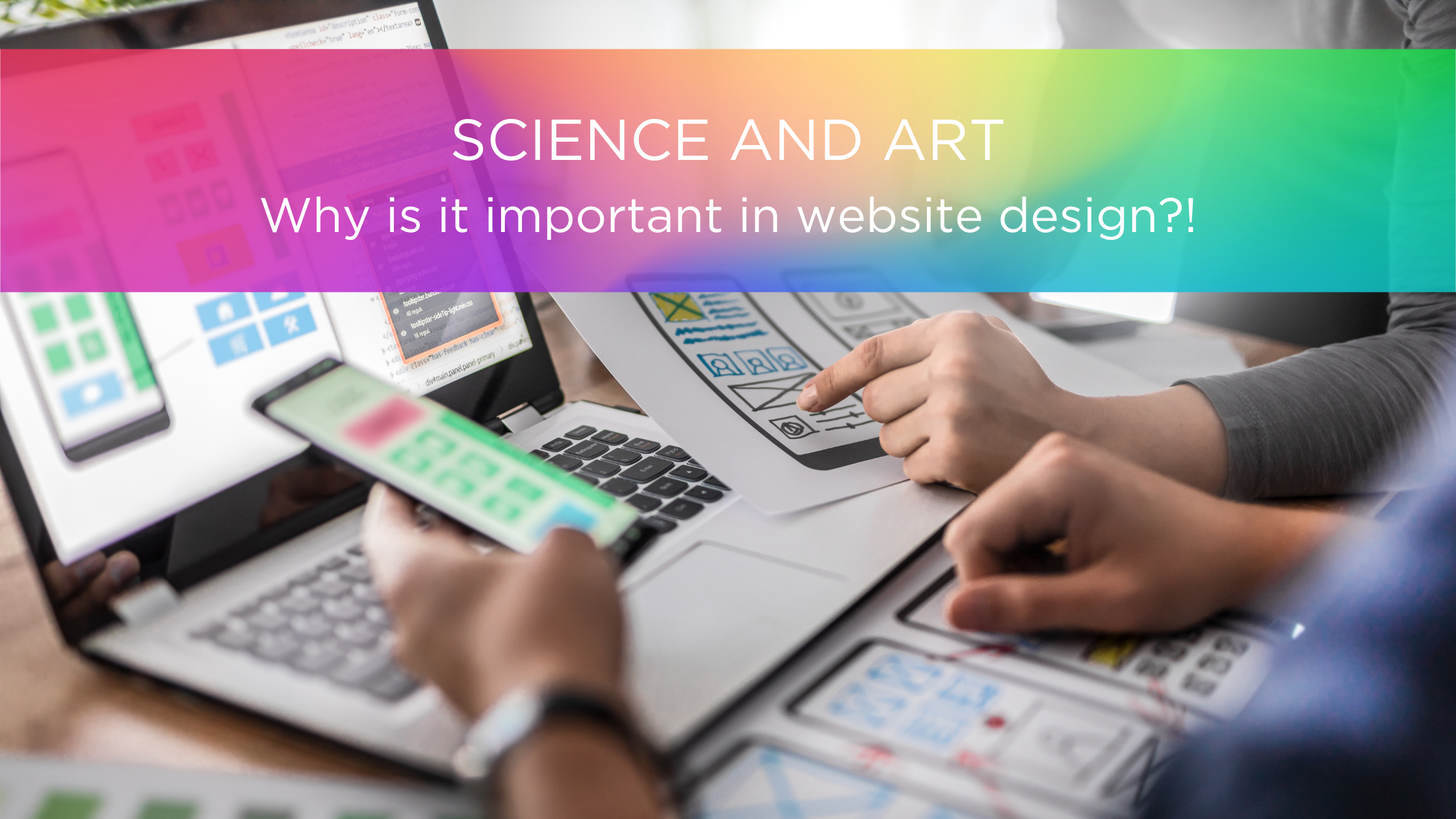 science and art in web design
