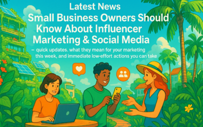 Small Business Influencer Marketing & Social Media Updates for This Week
