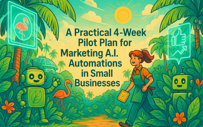 A 4-Week Pilot Plan for Responsible Marketing A.I. for Small Business