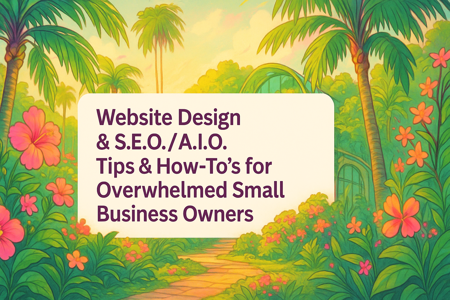 solarpunk-tropical-website-seo-ai-tips