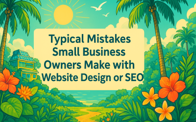 Top Website Design and SEO Mistakes Small Business Owners Make